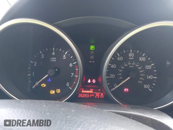2015 Mazda 5 Sport with VIN JM1CW2BL2F0184901, listed as a IAAI auction lot 42116351 with 260,931 mi miles. Bid and sale history available at carsss.com. Image 7.