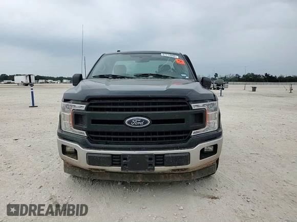 2018 Ford F-150 XL with VIN 1FTMF1CB9JKC79358, listed as a Copart auction lot 57774995 with 112,543 mi miles and Salvage title. Bid and sale history available at DreamBid. Image 13.