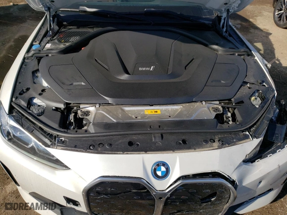 2022 BMW i4 eDrive40 with VIN WBY73AW02NFN02790, listed as a Copart auction lot 73318783 with 20,420 mi miles. Bid and sale history available at carsss.com. Image 11.