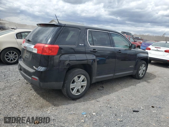 2014 GMC Terrain SLE with VIN 2GKALMEK1E6243896, listed as a Copart auction lot 51001095 with 150,381 mi miles and Salvage Title. Bid and sale history available at carsss.com. Image 3.