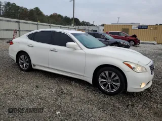 2012 Infiniti M37 with VIN JN1BY1AP6CM333127, listed as a Copart auction lot 78222284 with 202,255 mi miles and Salvage Title. Bid and sale history available at carsss.com. Image 4.