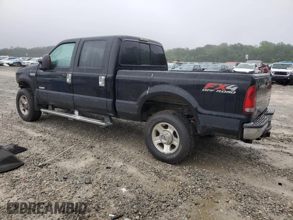 2006 Ford F-250 XL with VIN 1FTSW21P16EC90761, listed as a Copart auction lot 58697695 with 217,411 mi miles and Salvage title. Bid and sale history available at DreamBid. Image 2.