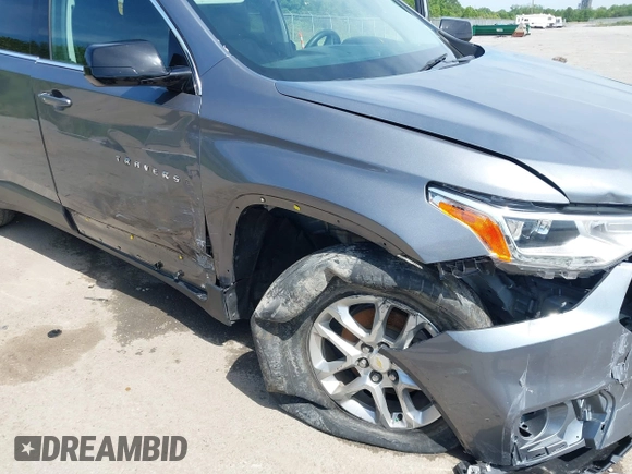 2020 Chevrolet Traverse LS with VIN 1GNERFKW1LJ189439, listed as a IAAI auction lot 42160909 with 102,583 mi miles and . Bid and sale history available at DreamBid. Image 6.