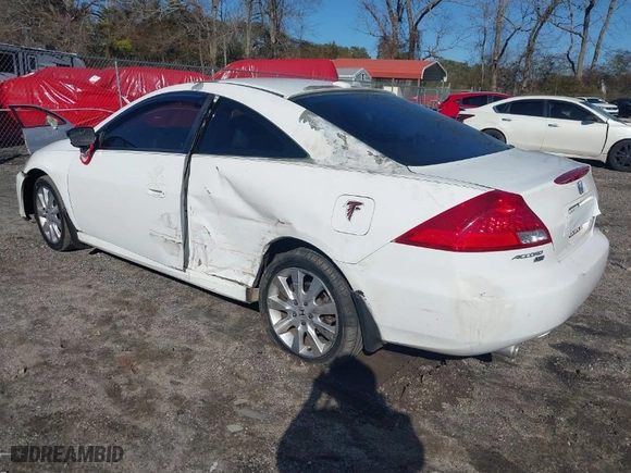 2007 Honda Accord Cpe EX-L with VIN 1HGCM82627A007457, listed as a IAAI auction lot 41498298 with 243,517 mi miles. Bid and sale history available at carsss.com. Image 3.