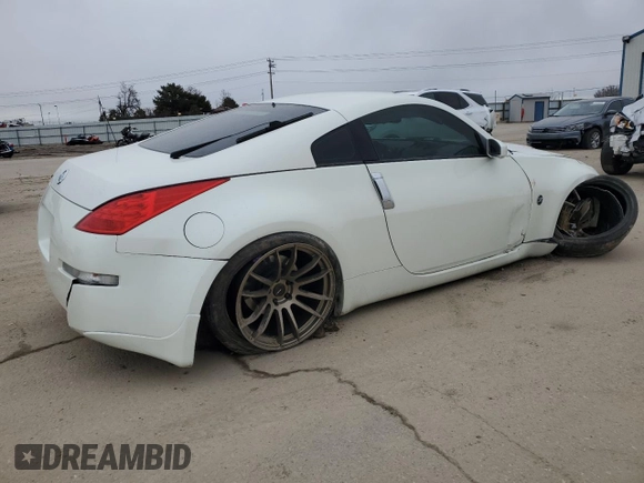 2008 Nissan 350Z Enthusiast with VIN JN1BZ34E88M752591, listed as a Copart auction lot 43454145 with 109,662 mi miles and Salvage Title. Bid and sale history available at carsss.com. Image 3.