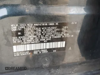 2010 Toyota RAV4 Limited with VIN 2T3DK4DV1AW028637, listed as a Copart auction lot 57442965 with 291,472 mi miles and Salvage title. Bid and sale history available at DreamBid. Image 13.