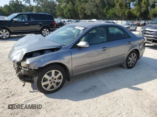 2006 Mazda 6 i with VIN 1YVFP80C865M68238, listed as a Copart auction lot 76009374 with 290,505 mi miles and Salvage Title. Bid and sale history available at carsss.com. Image 1.