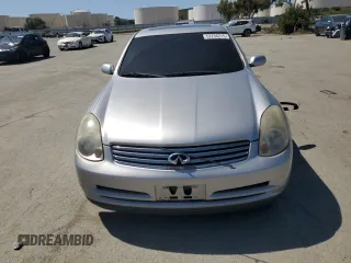 2004 Infiniti G35 w/Leather with VIN JNKCV51F84M704944, listed as a Copart auction lot 52236215 with 168,207 mi miles and Clean Title. Bid and sale history available at DreamBid. Image 5.