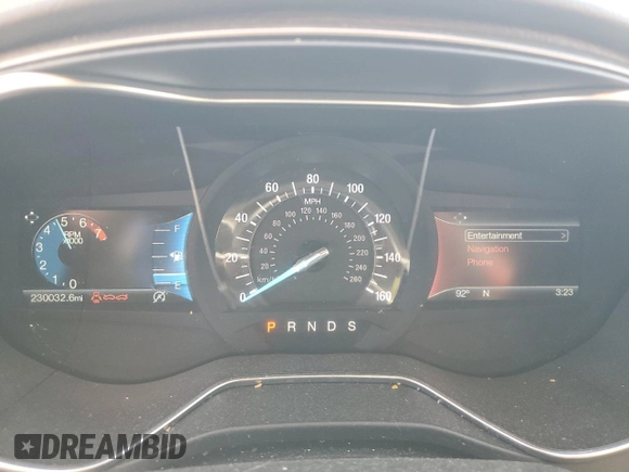 2017 Ford Fusion SE with VIN 3FA6P0HD7HR247627, listed as a Copart auction lot 61872975 with 230,032 mi miles and Salvage title. Bid and sale history available at DreamBid. Image 9.