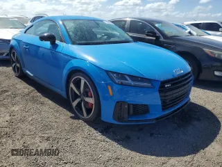 2023 Audi TTS z VIN TRUA1AFV6P1005837, wystawiony jako Copart lot #73994504 z przebiegiem 3 354 mil mil oraz Szkoda całkowita • Salvage title. Historia ofert i sprzedaży dostępna na DreamBid. Obrazek 4.