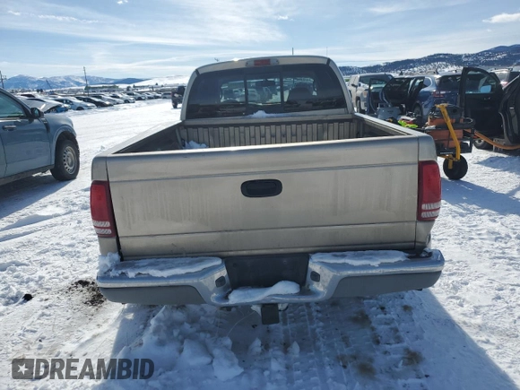 2003 Dodge Dakota SLT with VIN 1D7HG48N03S100510, listed as a Copart auction lot 46191375 with 174,849 mi miles and Clean Title. Bid and sale history available at carsss.com. Image 6.