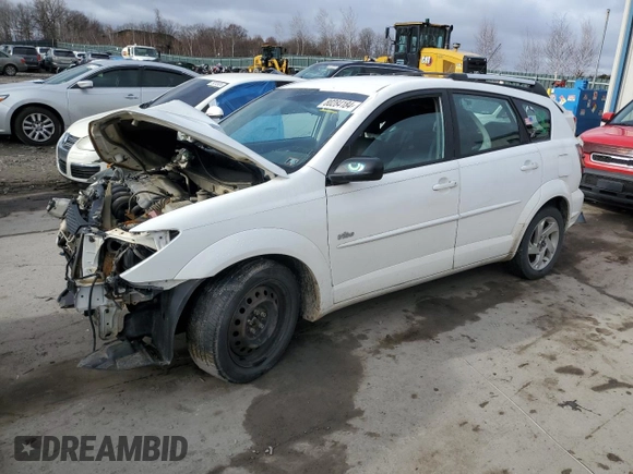 2004 Pontiac Vibe with VIN 5Y2SL628X4Z438001, listed as a Copart auction lot 80284184 with Not Provided miles and Salvage Title. Bid and sale history available at carsss.com. Image 1.
