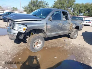 2007 Dodge Ram 2500 SLT with VIN 1D7KS28C87J525315, listed as a IAAI auction lot 41578896 with 253,306 mi miles. Bid and sale history available at carsss.com. Image 2.