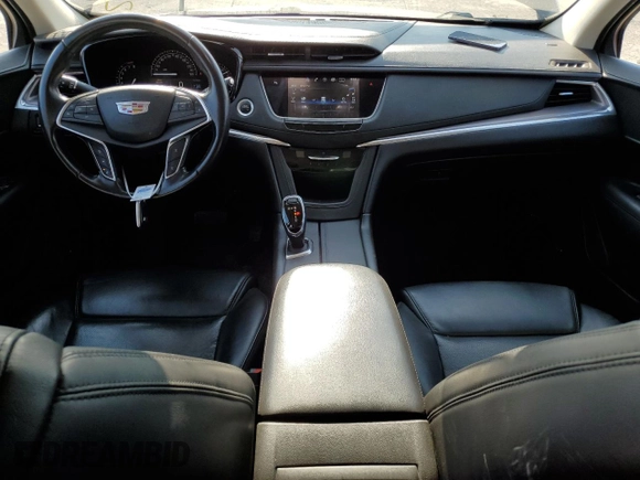 2018 Cadillac XT5 Luxury AWD with VIN 1GYKNDRS0JZ242526, listed as a Copart auction lot 47269445 with 52,574 mi miles and Salvage Title. Bid and sale history available at DreamBid. Image 8.