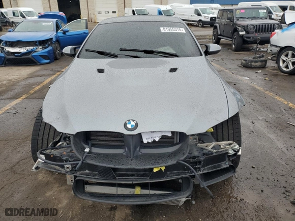 2013 BMW M3 with VIN WBSKG9C56DJ593386, listed as a Copart auction lot 81955374 with 56,414 mi miles and Clean Title. Bid and sale history available at carsss.com. Image 5.