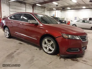 2016 Chevrolet Impala LTZ with VIN 1G1145S34GU161752, listed as a IAAI auction lot 41932316 with 163,974 mi miles. Bid and sale history available at carsss.com. Image 1.