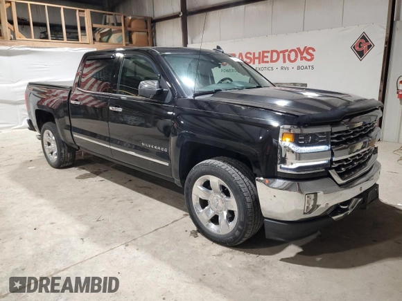 2017 Chevrolet Silverado 1500 LTZ with VIN 3GCUKSEC4HG354251, listed as a Copart auction lot 45991845 with 124,467 mi miles and Clean Title. Bid and sale history available at DreamBid. Image 4.