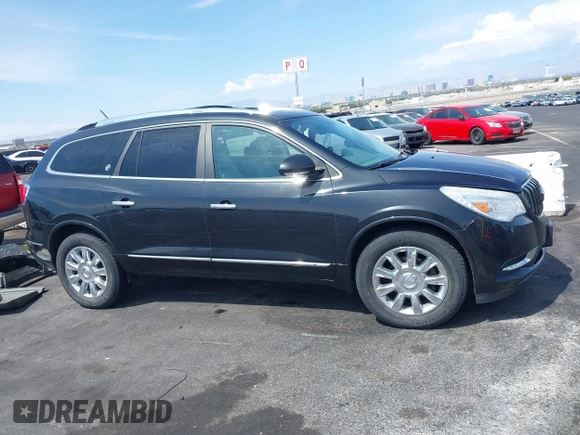 2015 Buick Enclave Leather with VIN 5GAKVBKD4FJ273209, listed as a IAAI auction lot 42178192 with 126,184 mi miles and . Bid and sale history available at carsss.com. Image 13.