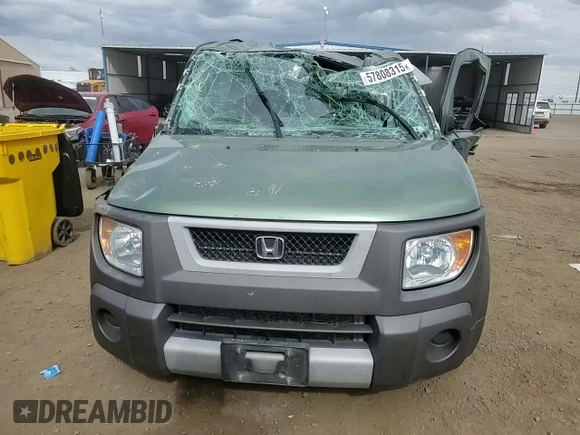 2004 Honda Element EX с VIN 5J6YH28604L011305, выставлен на аукционе Copart как лот 57808315 с пробегом 251 197 миль миль и На запчасти • Non repairable. История ставок и продаж доступна на DreamBid. Изображение 15.