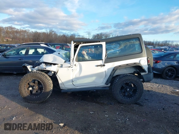 2015 Jeep Wrangler Sport with VIN 1C4AJWAG0FL516351, listed as a IAAI auction lot 41178594 with 49,700 mi miles and . Bid and sale history available at DreamBid. Image 13.