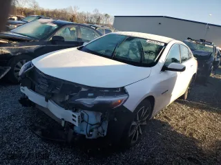 2020 Chevrolet Malibu RS with VIN 1G1ZG5STXLF154667, listed as a Copart auction lot 48537075 with 32,116 mi miles and Salvage Title. Bid and sale history available at carsss.com. Image 1.