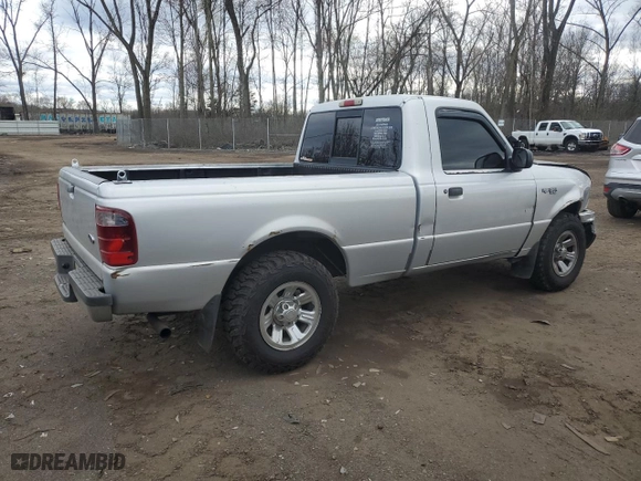 2002 Ford Ranger XL with VIN 1FTYR10D72TA12861, listed as a Copart auction lot 53472815 with 226,096 mi miles and Salvage Title. Bid and sale history available at carsss.com. Image 3.