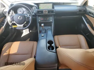 2017 Lexus IS 300 with VIN JTHCM1D27H5022643, listed as a Copart auction lot 61489985 with 59,565 mi miles and Salvage title. Bid and sale history available at DreamBid. Image 8.