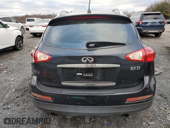 2008 Infiniti EX Journey with VIN JNKAJ09E68M302072, listed as a Copart auction lot 48194005 with Not provided miles and Salvage title. Bid and sale history available at DreamBid. Image 6.