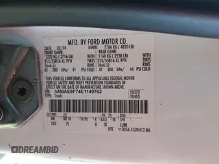 2014 Ford Transit Connect XLT with VIN NM0AE8F74E1149762, listed as a Copart auction lot 50051605 with 171,759 mi miles and Salvage title. Bid and sale history available at DreamBid. Image 13.