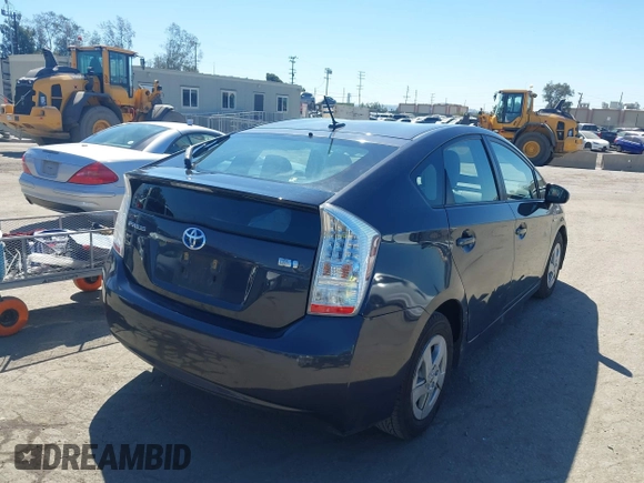 2010 Toyota Prius II with VIN JTDKN3DU0A1301288, listed as a IAAI auction lot 41862462 with 69,412 mi miles and . Bid and sale history available at DreamBid. Image 4.