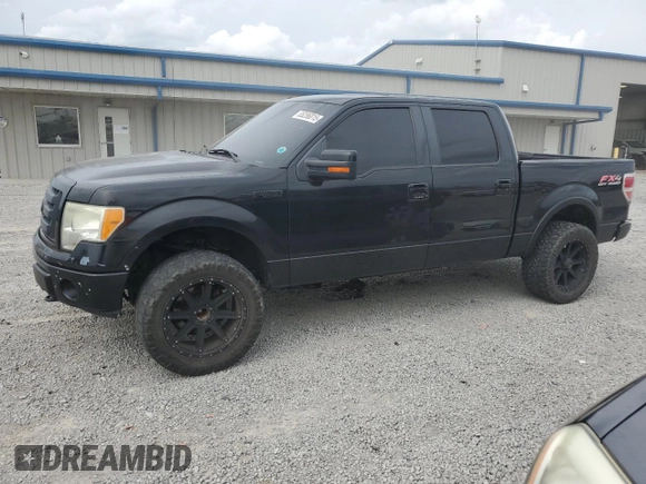2010 Ford F-150 XL with VIN 1FTFW1EV2AFD50506, listed as a Copart auction lot 55256015 with 244,565 mi miles and Clean Title. Bid and sale history available at carsss.com. Image 1.