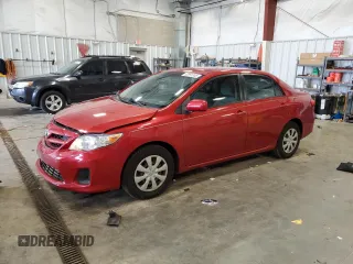 2011 Toyota Corolla L with VIN JTDBU4EE5B9139516, listed as a Copart auction lot 53991855 with 177,400 mi miles and Clean Title. Bid and sale history available at carsss.com. Image 1.