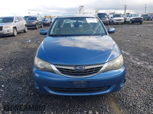 2008 Subaru Impreza Sedan (Natl) i w/Premium Pkg with VIN JF1GE61658H524155, listed as a IAAI auction lot 41803069 with 120,443 mi miles. Bid and sale history available at carsss.com. Image 12.