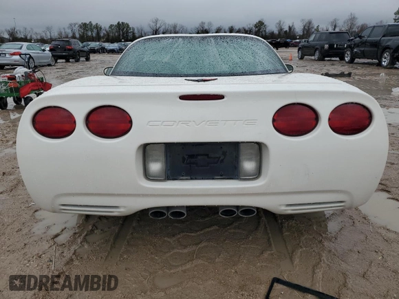 2002 Chevrolet Corvette with VIN 1G1YY22G625116965, listed as a Copart auction lot 44992355 with 136,446 mi miles and Salvage Title. Bid and sale history available at carsss.com. Image 6.