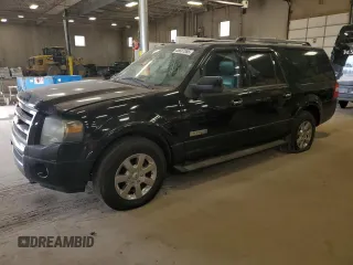 2007 Ford Expedition EL Limited with VIN 1FMFK20517LA13579, listed as a Copart auction lot 48687555 with 141,045 mi miles and Clean Title. Bid and sale history available at carsss.com. Image 1.
