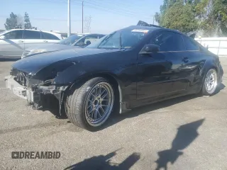 2007 Infiniti G35 Coupe with VIN JNKCV54E57M906731, listed as a Copart auction lot 88359885 with 0 mi miles and Salvage Title. Bid and sale history available at carsss.com. Image 1.