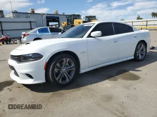 2022 Dodge Charger R/T z VIN 2C3CDXCT6NH232089, wystawiony jako Copart lot #52334435 z przebiegiem 33 890 mil mil oraz Szkoda całkowita • Salvage title. Historia ofert i sprzedaży dostępna na DreamBid. Obrazek 1.