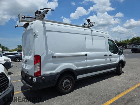 2019 Ford Transit with VIN 1FTYR2CM9KKB04450, listed as a IAAI auction lot 42849742 with 222,192 mi miles and . Bid and sale history available at DreamBid. Image 14.