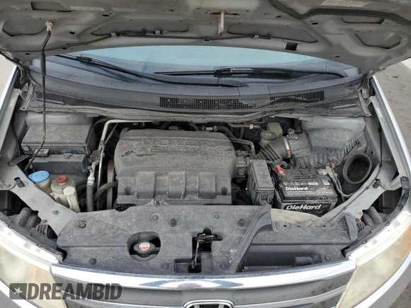 2011 Honda Odyssey EX-L with VIN 5FNRL5H63BB098661, listed as a Copart auction lot 52566345 with 177,071 mi miles and Salvage Title. Bid and sale history available at DreamBid. Image 13.