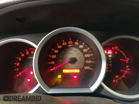 2009 Toyota Tacoma with VIN 5TEMU52N89Z620734, listed as a IAAI auction lot 41365825 with 336,070 mi miles and . Bid and sale history available at DreamBid. Image 7.