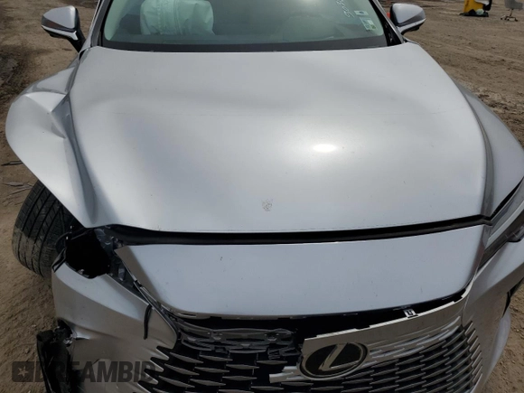 2023 Lexus RX with VIN 2T2BAMBA4PC022193, listed as a Copart auction lot 50361965 with 0 mi miles and Salvage Title. Bid and sale history available at carsss.com. Image 13.