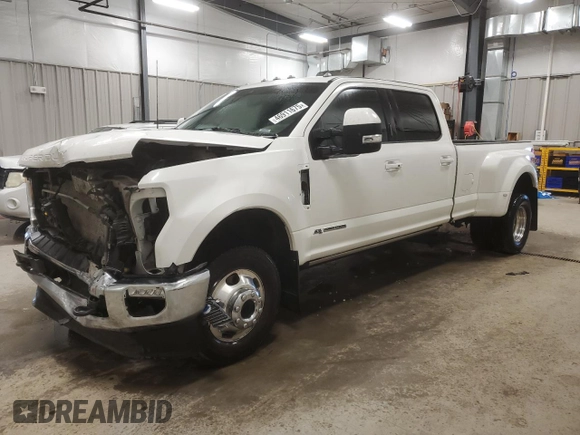 2022 Ford F-350 XL with VIN 1FT8W3DT7NEG24296, listed as a Copart auction lot 46911675 with 42,076 mi miles and Salvage Title. Bid and sale history available at DreamBid. Image 1.