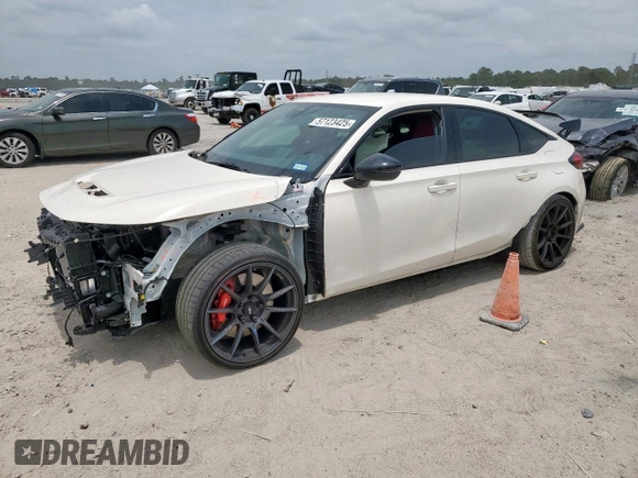 2023 Honda Civic Type R z VIN JHMFL5G42PX003179, wystawiony jako Copart lot #57123425 z przebiegiem 9 724 mil mil oraz Szkoda całkowita • Salvage title. Historia ofert i sprzedaży dostępna na DreamBid. Obrazek 1.