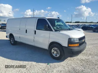 2019 Chevrolet Express Cargo with VIN 1GCWGBFGXK1258545, listed as a Copart auction lot 78923854 with 186,274 mi miles and Clean title. Bid and sale history available at DreamBid. Image 4.