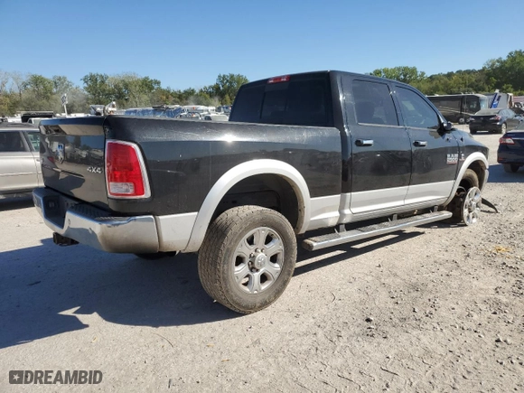 2016 Ram 2500 Laramie with VIN 3C6UR5FL7GG287274, listed as a Copart auction lot 73948314 with 135,540 mi miles and Salvage Title. Bid and sale history available at carsss.com. Image 3.