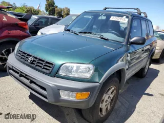 1998 Toyota RAV4 with VIN JT3GP10V3W0019862, listed as a Copart auction lot 57582014 with 206,888 mi miles and Salvage Title. Bid and sale history available at carsss.com. Image 1.