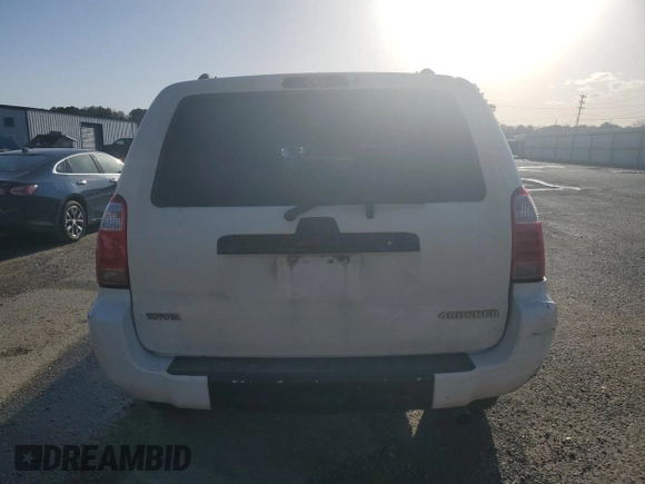2007 Toyota 4Runner SR5 with VIN JTEZU14R470089460, listed as a Copart auction lot 47788365 with 286,118 mi miles and Salvage Title. Bid and sale history available at DreamBid. Image 6.