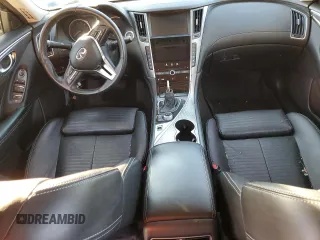 2018 Infiniti Q50 3.0t LUXE with VIN JN1EV7AR6JM610365, listed as a Copart auction lot 85545534 with 0 mi miles and Non Repairable. Bid and sale history available at carsss.com. Image 8.