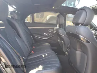 2018 Mercedes-Benz S 63 AMG with VIN WDDUG8JB0JA361449, listed as a Copart auction lot 50088175 with 41,420 mi miles and Salvage Title. Bid and sale history available at DreamBid. Image 10.