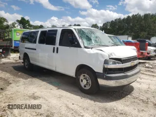 2020 Chevrolet Express Passenger LT z VIN 1GAZGPFG7L1125732, wystawiony jako Copart lot #56536785 z przebiegiem 89 436 mil mil oraz Szkoda całkowita • Salvage title. Historia ofert i sprzedaży dostępna na DreamBid. Obrazek 4.